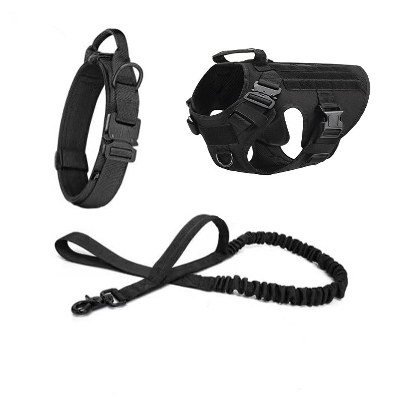 K9 Tactical Vest Set - 6-Piece Dog Training Battle Gear - Purrfect Pet Haven