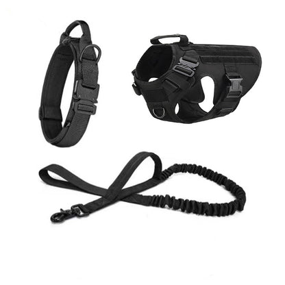 K9 Tactical Vest Set - 6-Piece Dog Training Battle Gear - Purrfect Pet Haven