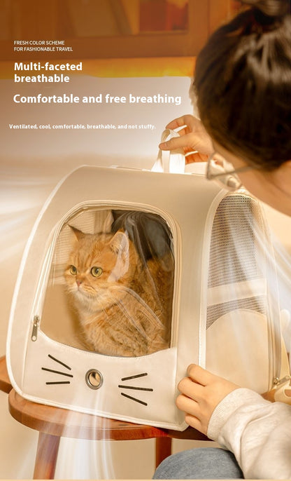 Pet Car Seat Carrier - Folding Table Travel Bag - Purrfect Pet Haven