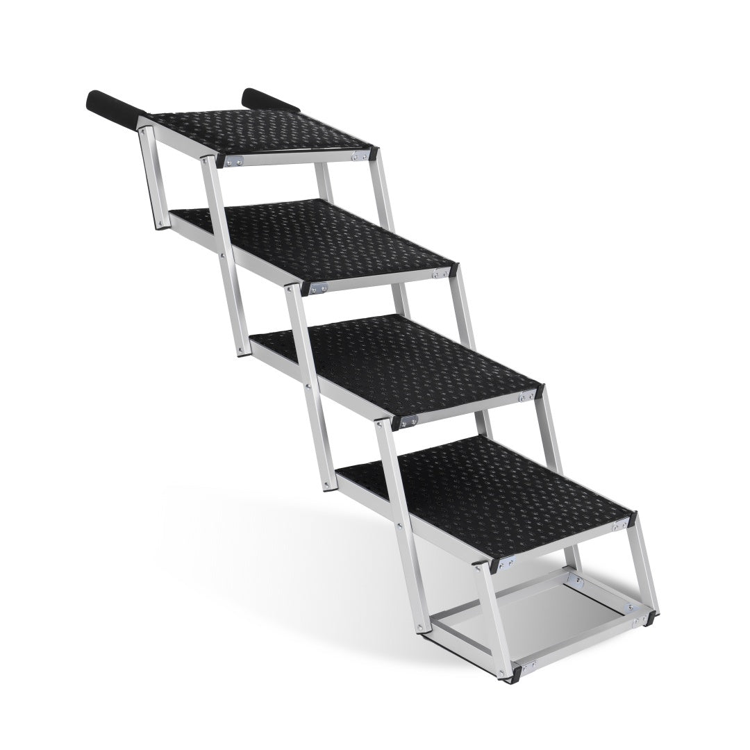 Foldable Dog Ramp for Cars - Portable Stairs for Large Dogs 250lbs - Purrfect Pet Haven