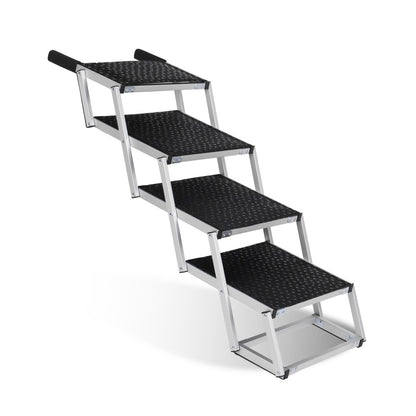 Foldable Dog Ramp for Cars - Portable Stairs for Large Dogs 250lbs - Purrfect Pet Haven