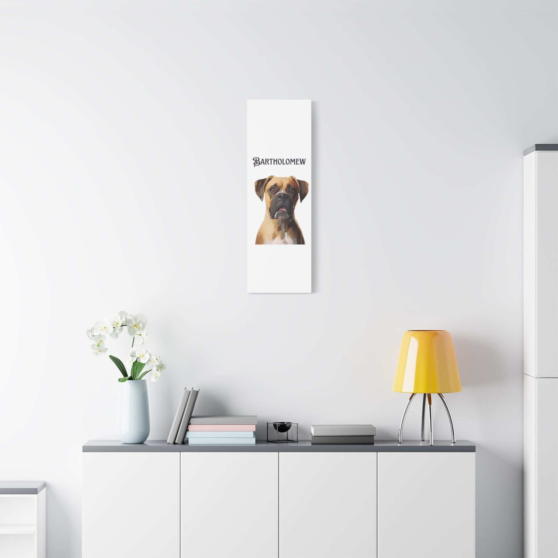PAW-sonalized White Canvas Print | Upload Photo~Choose size - Purrfect Pet Haven