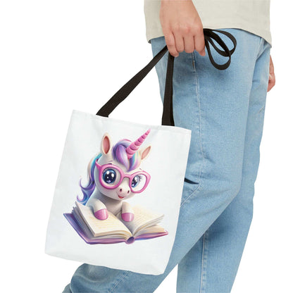 Cute Unicorn Reading Tote Bag - Perfect for Book Lovers | Purrfect Pet Haven