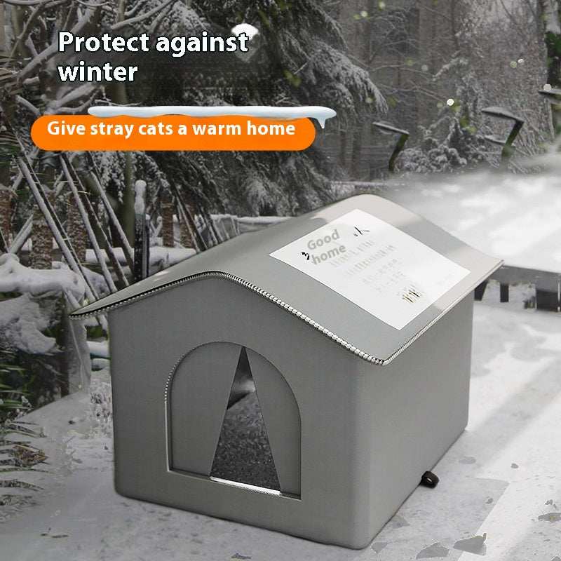 Waterproof Love Stray Cat Nest - Warm Shelter - Purrfect Pet Haven