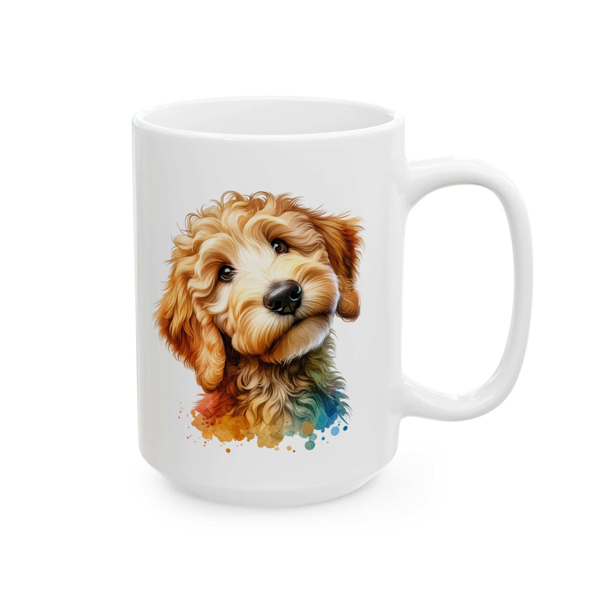 Cute Goldendoodle Dog Lovers Ceramic Mug - 11oz & 15oz - Perfect Gift for Doodle Owners - Purrfect Pet Haven