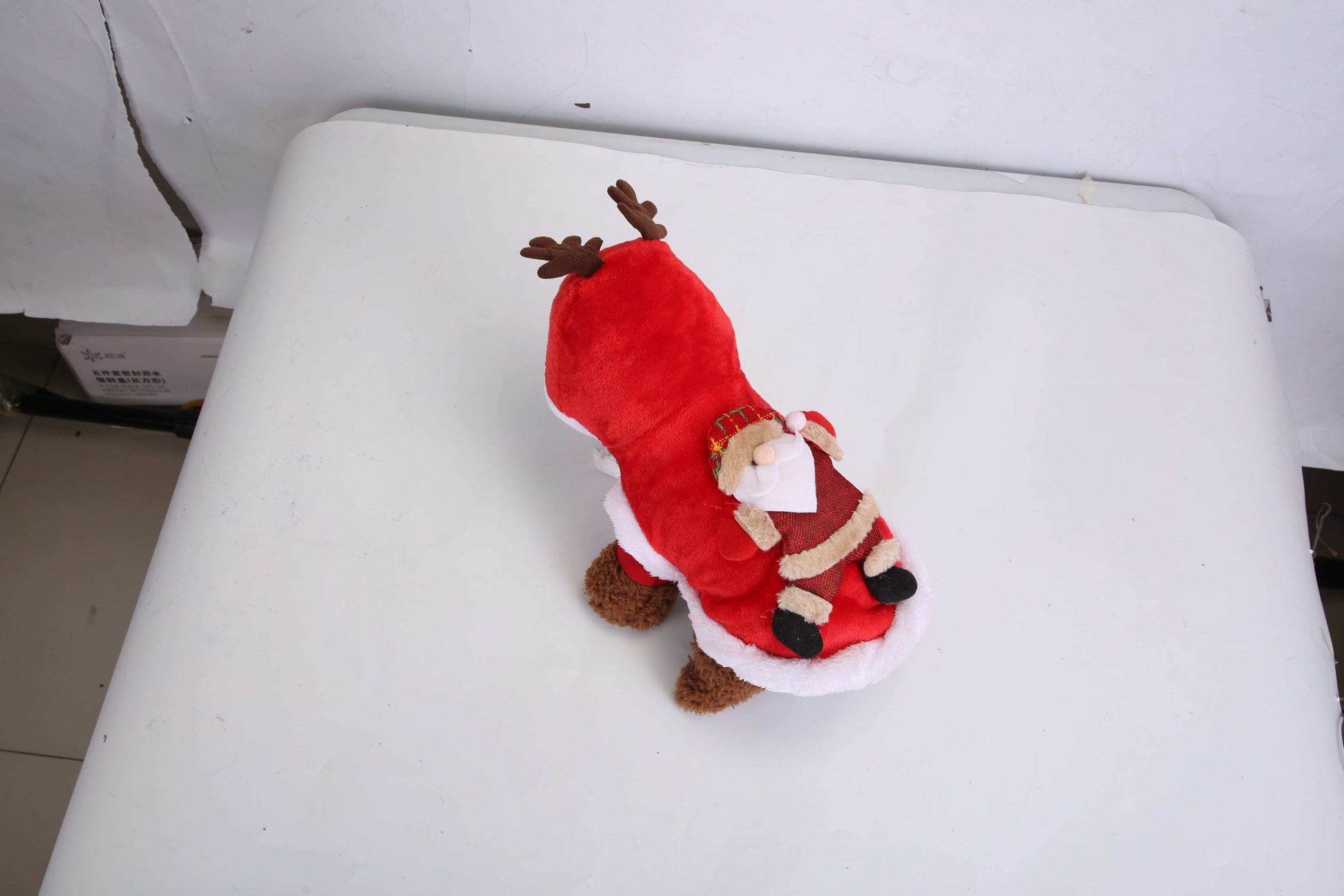 Christmas Santa Reindeer Pet Outfit - 3D Antlers - Purrfect Pet Haven