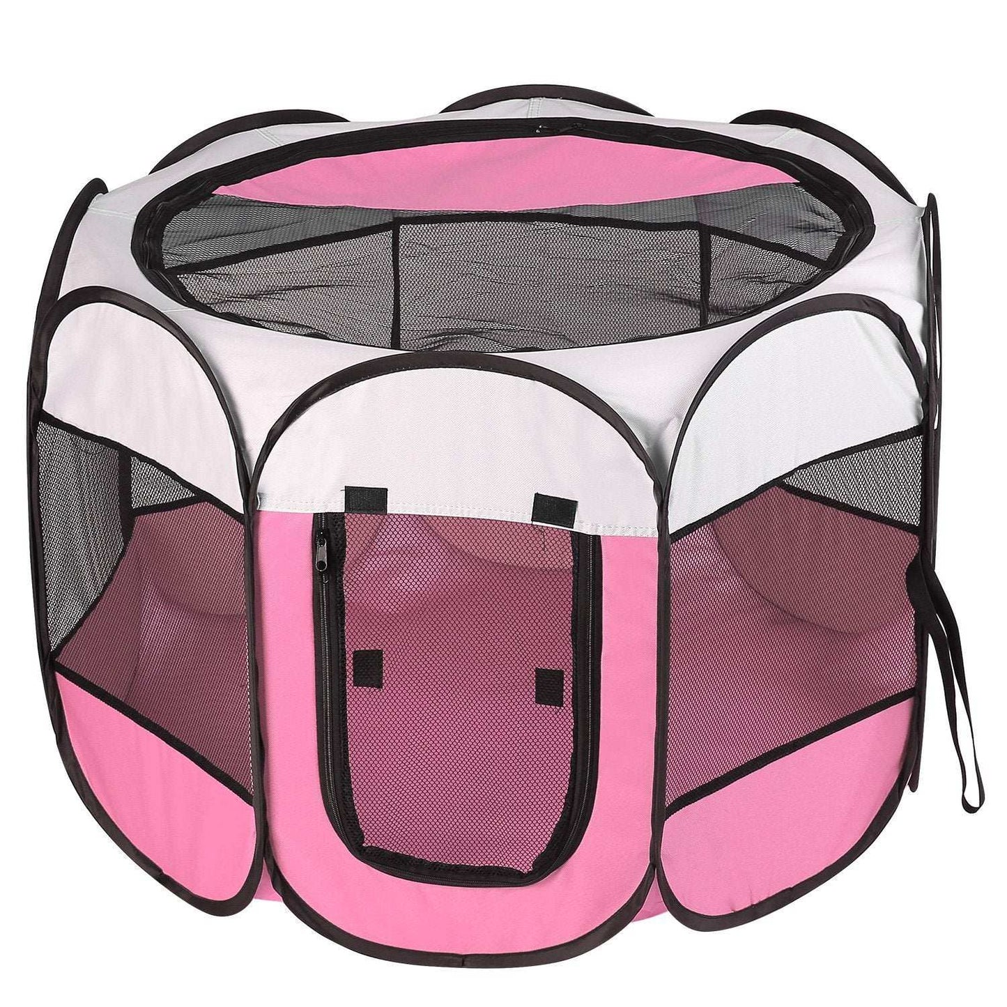 Portable Foldable Pet Tent - 8-Panel Exercise Pen - Purrfect Pet Haven