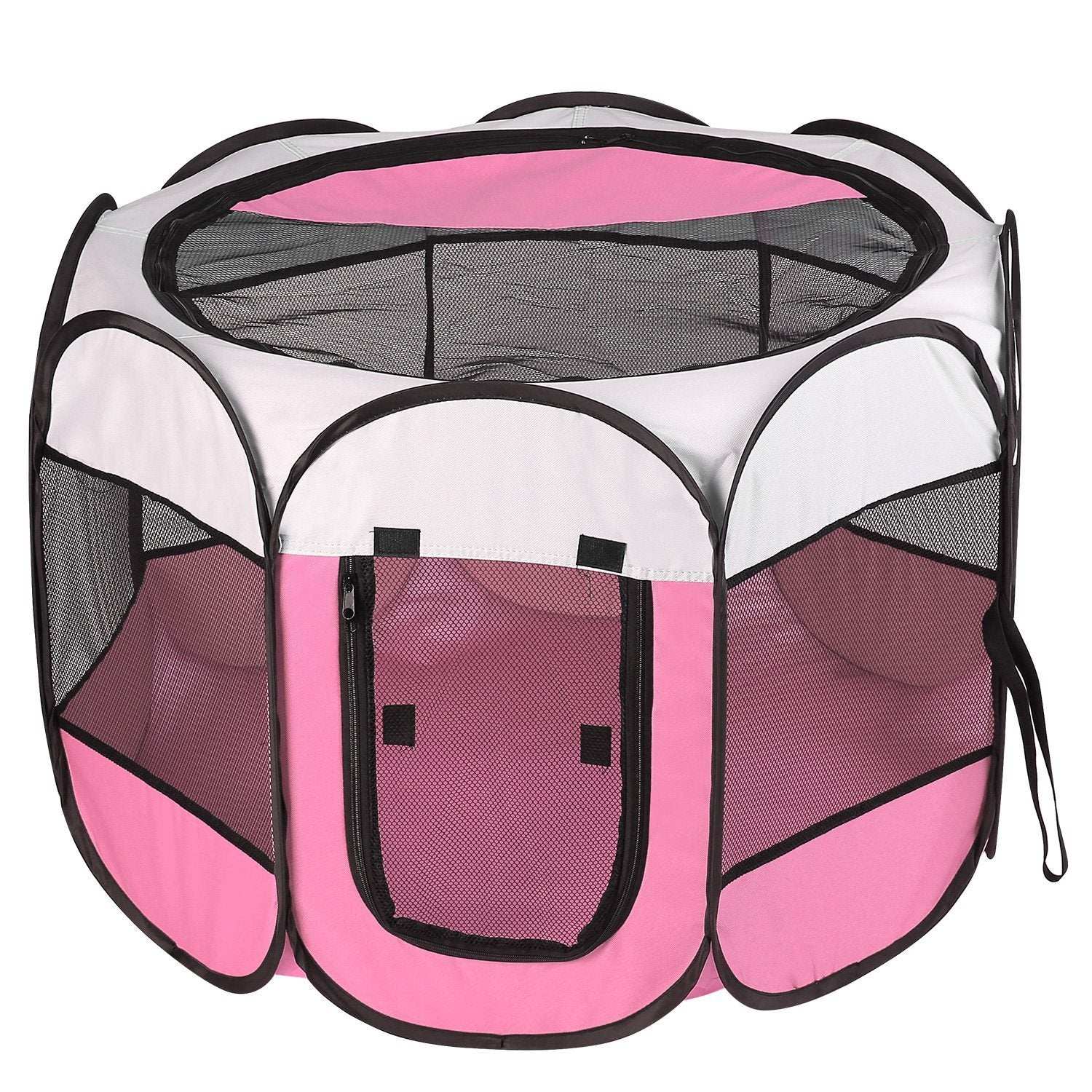 Portable Foldable Pet Tent - 8-Panel Exercise Pen - Purrfect Pet Haven