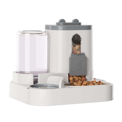 Pet Feeder Automatic Drinking Water Large Capacity Integrated - Purrfect Pet Haven