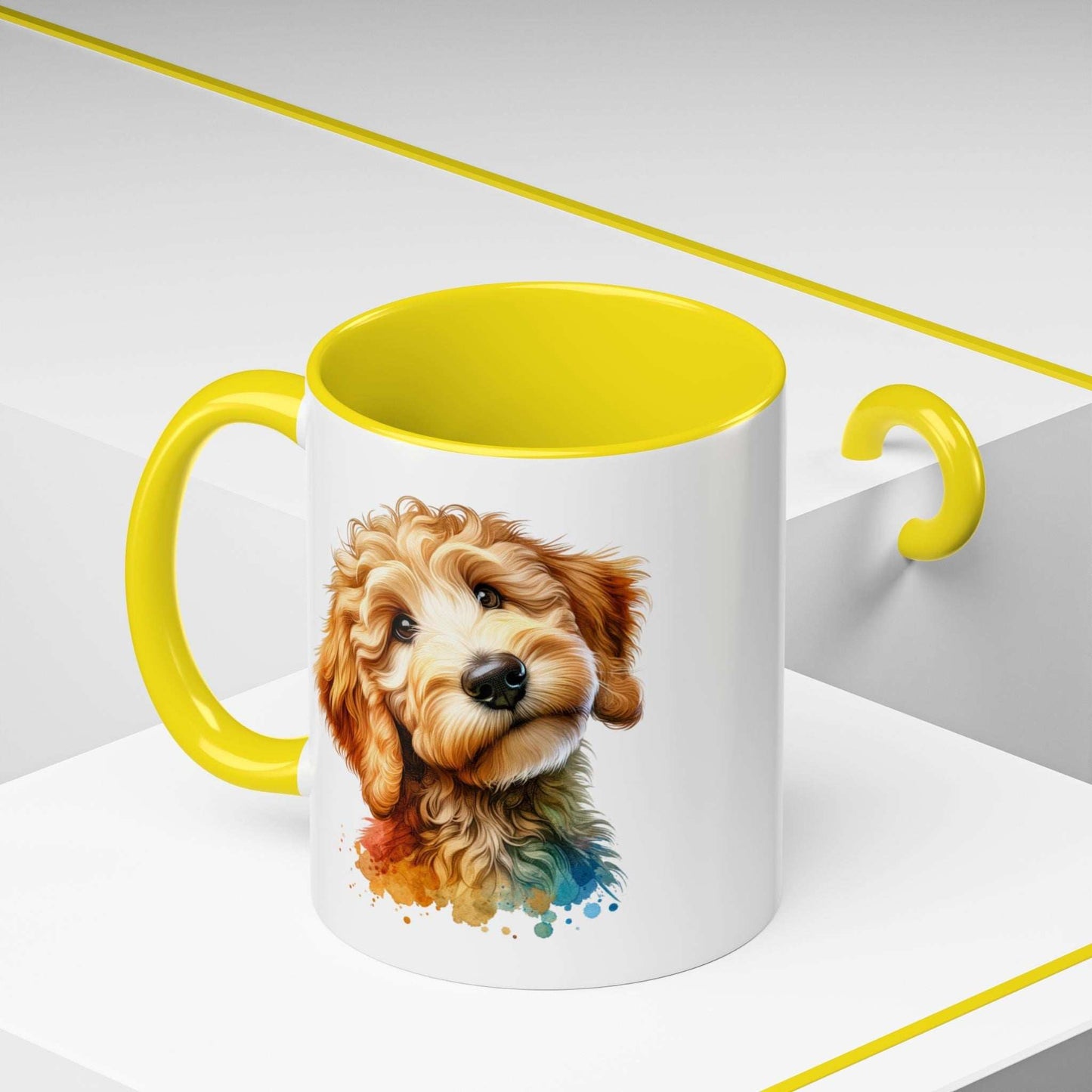 Cute Dog-Themed Accent Coffee Mug - Perfect for Animal Lovers | Purrfect Pet Haven