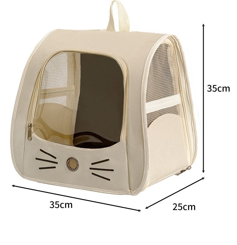 Pet Car Seat Carrier - Folding Table Travel Bag - Purrfect Pet Haven