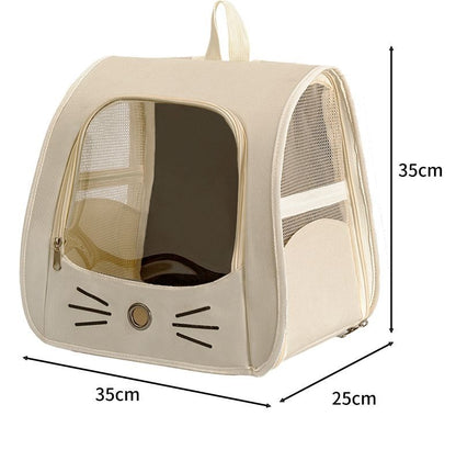 Pet Car Seat Carrier - Folding Table Travel Bag - Purrfect Pet Haven