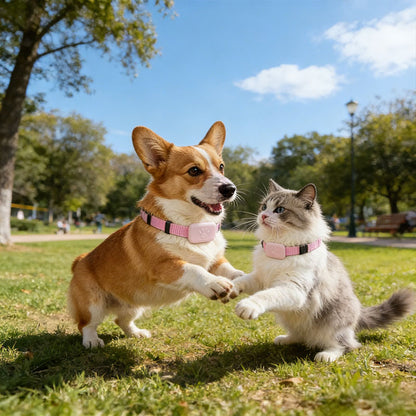 Pet GPS Tracker Collar - Apple Find My No Subscription