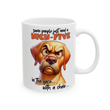 Humorous Dog Lover Ceramic Mug - Perfect Gift for Pet Owners - Purrfect Pet Haven