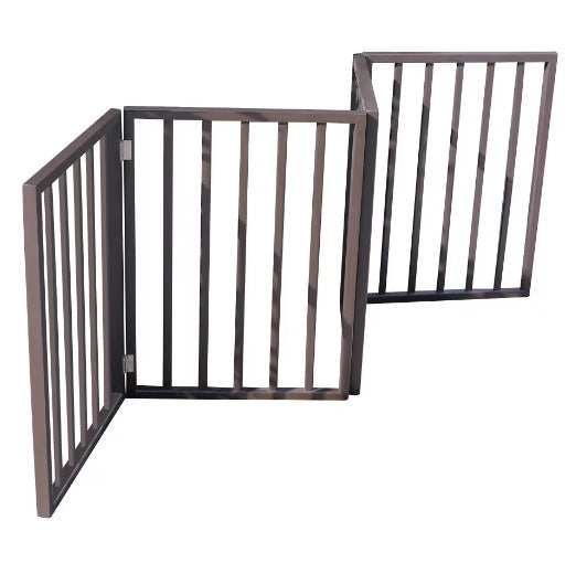 Pet Gate Dog Gate For Doorways - Foldable Safety Barrier - Purrfect Pet Haven