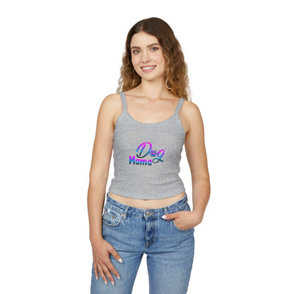 Dog Mama - Spaghetti Strap Tank Top - Purrfect Pet Haven