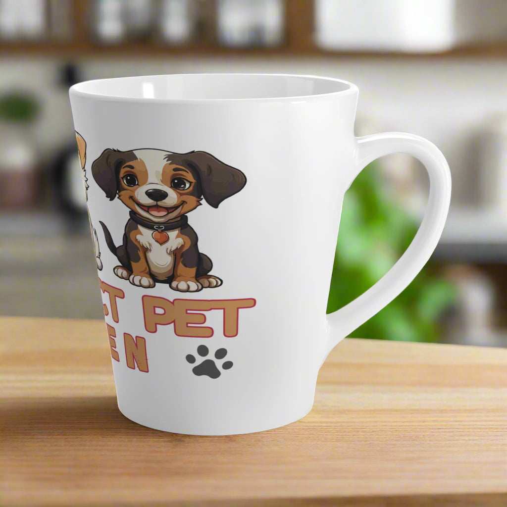Purrfect Pet Haven Latte Mug - Adorable Dog-Themed Coffee Cup for Animal Lovers - Purrfect Pet Haven