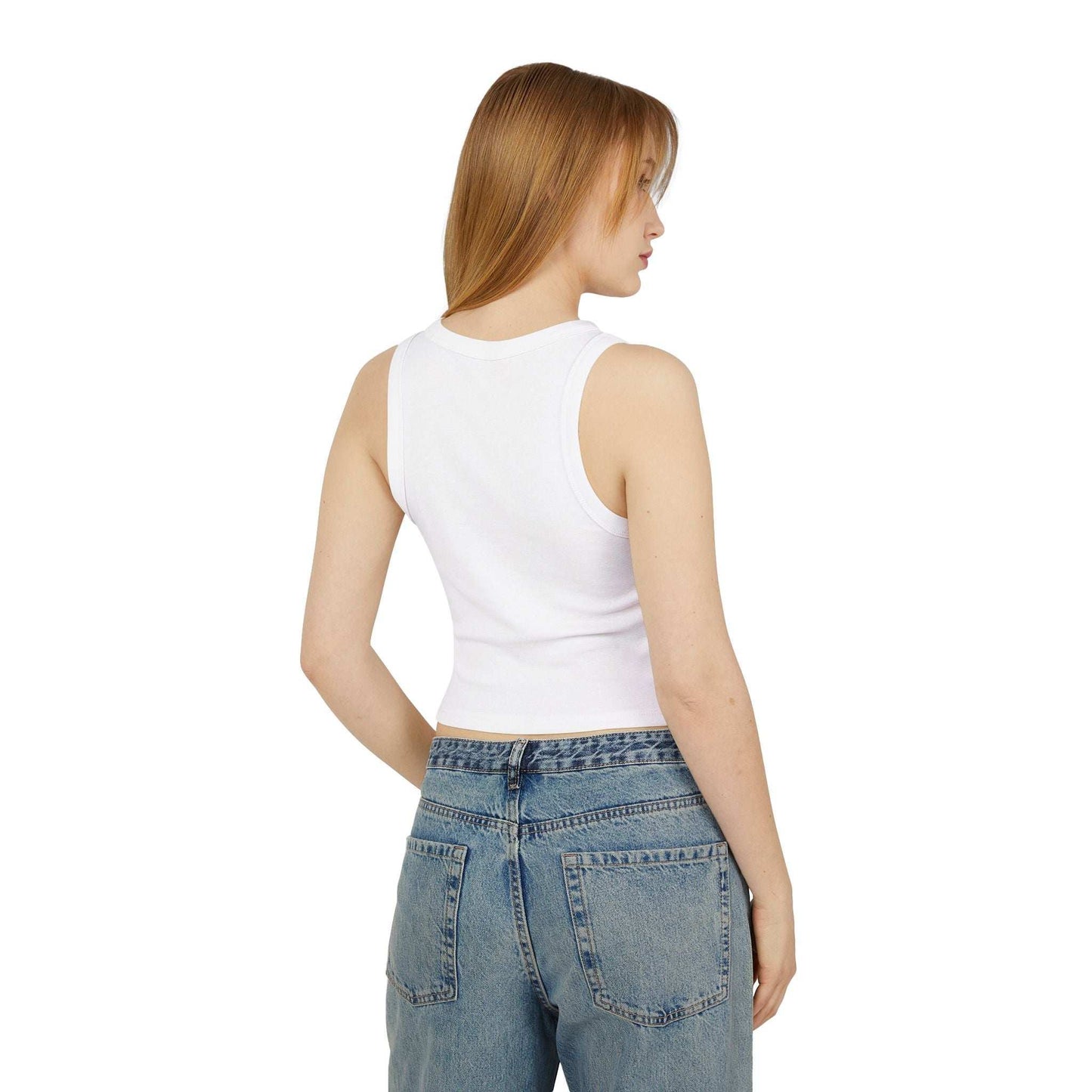 I Just Want to Pet All the Dogs - Women's Micro Rib Racer Tank Top - Cute Pet Lover Apparel | Purrfect Pet Haven