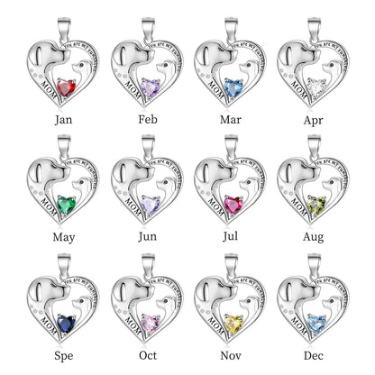 S925 Sterling Silver Cute Dog Necklace Mother's Day Series Sweater Chain - Purrfect Pet Haven