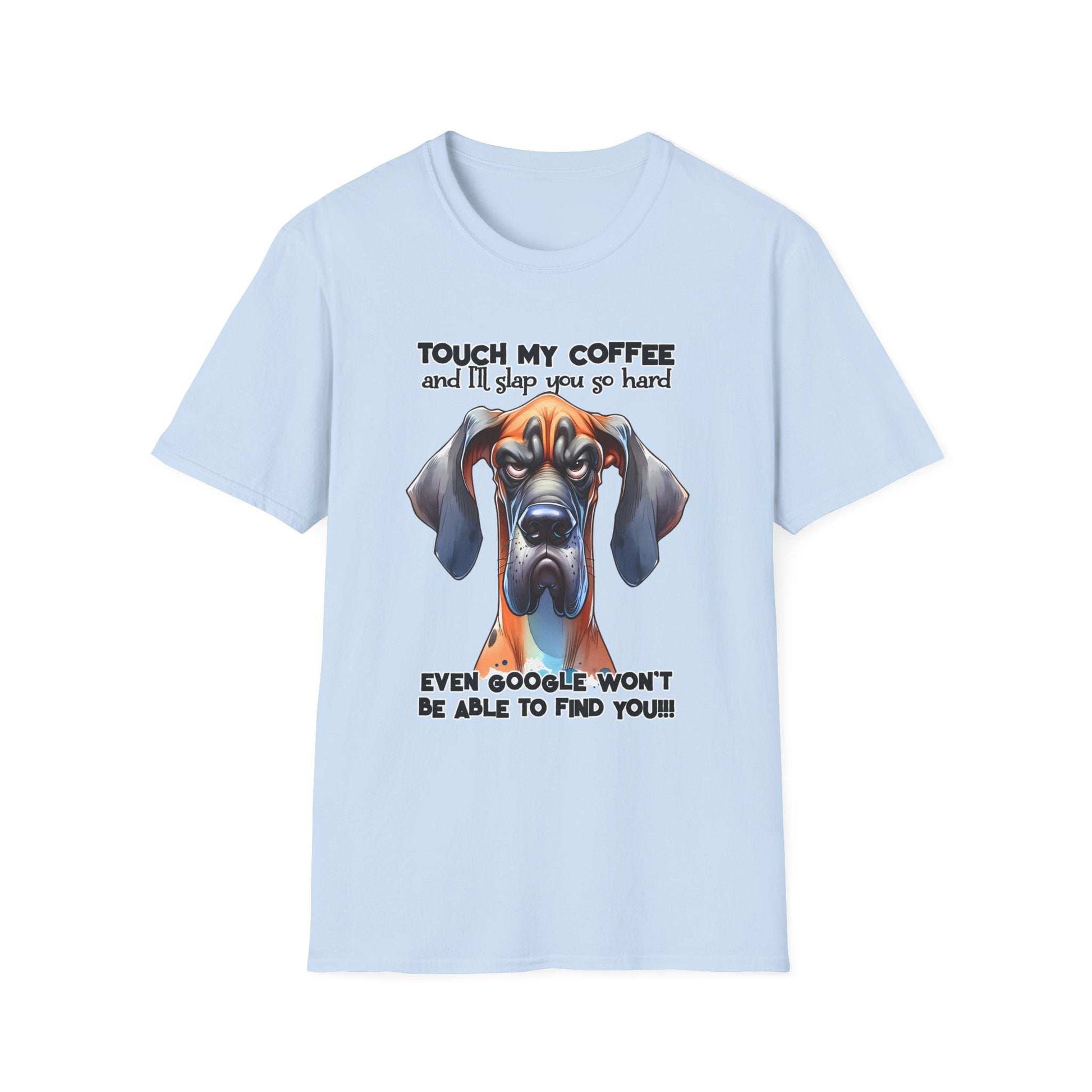 Funny Dog Coffee Lover T-Shirt - Hilarious Pet Parent Humor Tee - Purrfect Pet Haven