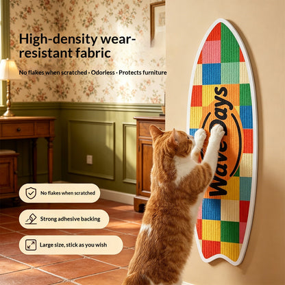 Rectangular Cat Scratcher With Felt Pads