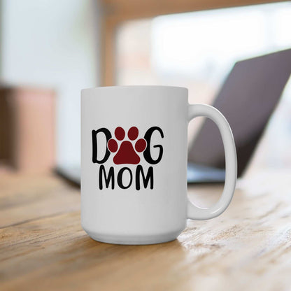 Dog Mom Ceramic Mug - Perfect Gift for Pet Lovers - Purrfect Pet Haven