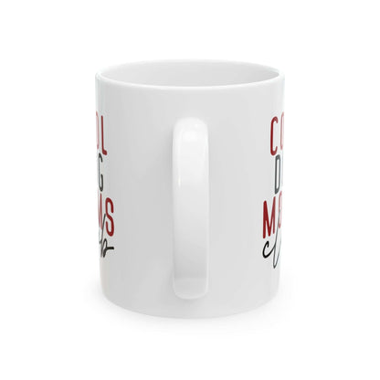 Cool Dog Mom Ceramic Mug - Perfect Gift for Dog Lovers - 11oz & 15oz Options - Purrfect Pet Haven