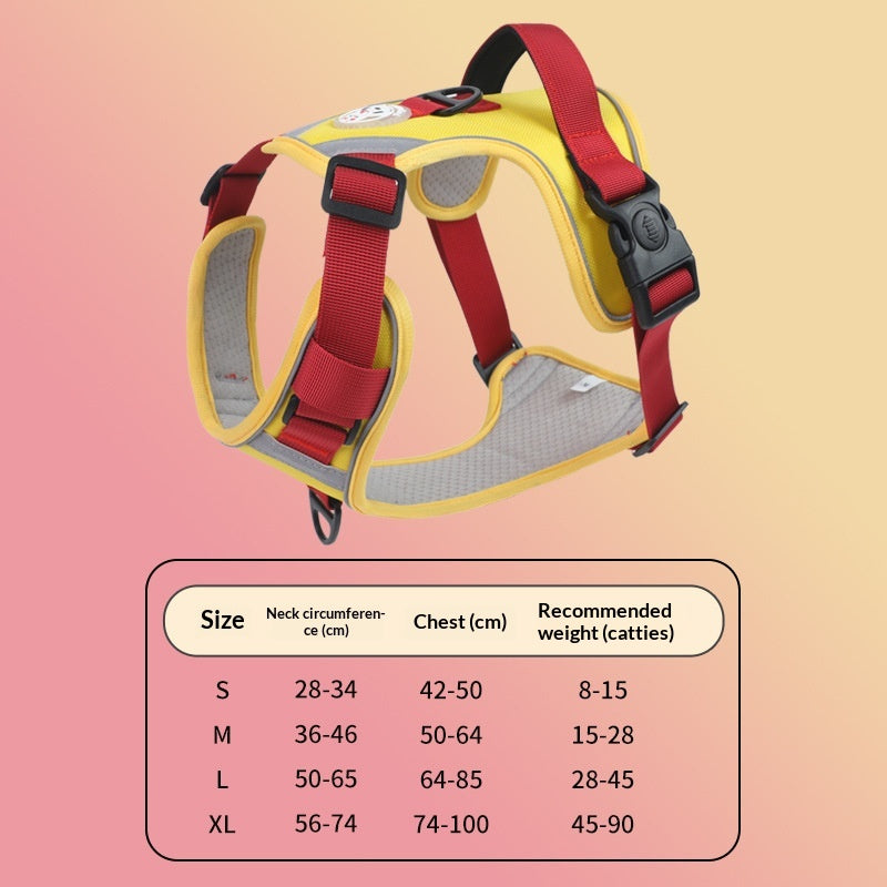 Dog Harness - Large Chest Style with Leash - Purrfect Pet Haven