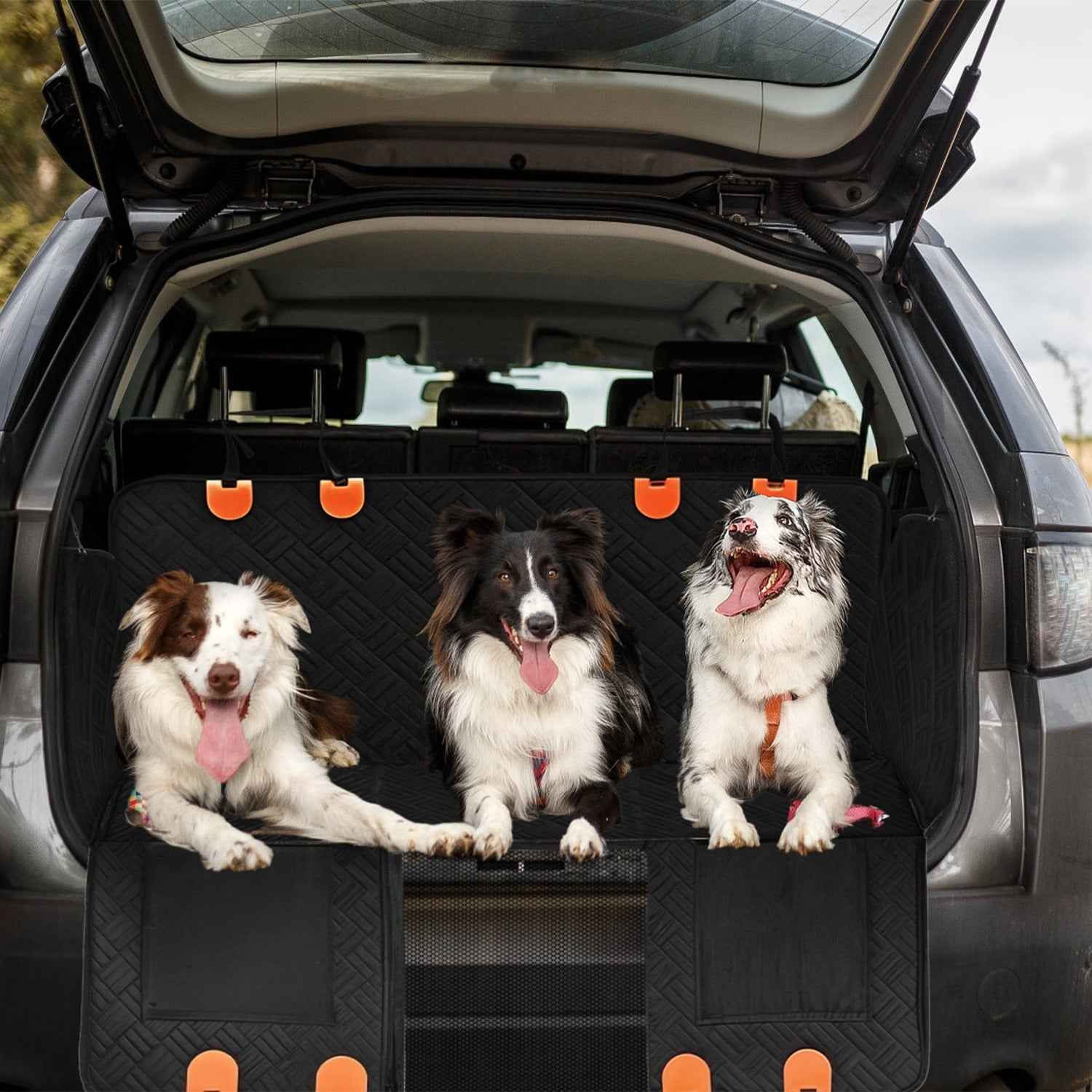 Dog Car Seat Cover - Waterproof Hammock for Back Seat - Purrfect Pet Haven