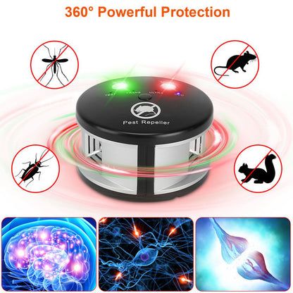 Ultrasonic Pest Repellent - 4 Modes for 3229 Sq Ft - Purrfect Pet Haven