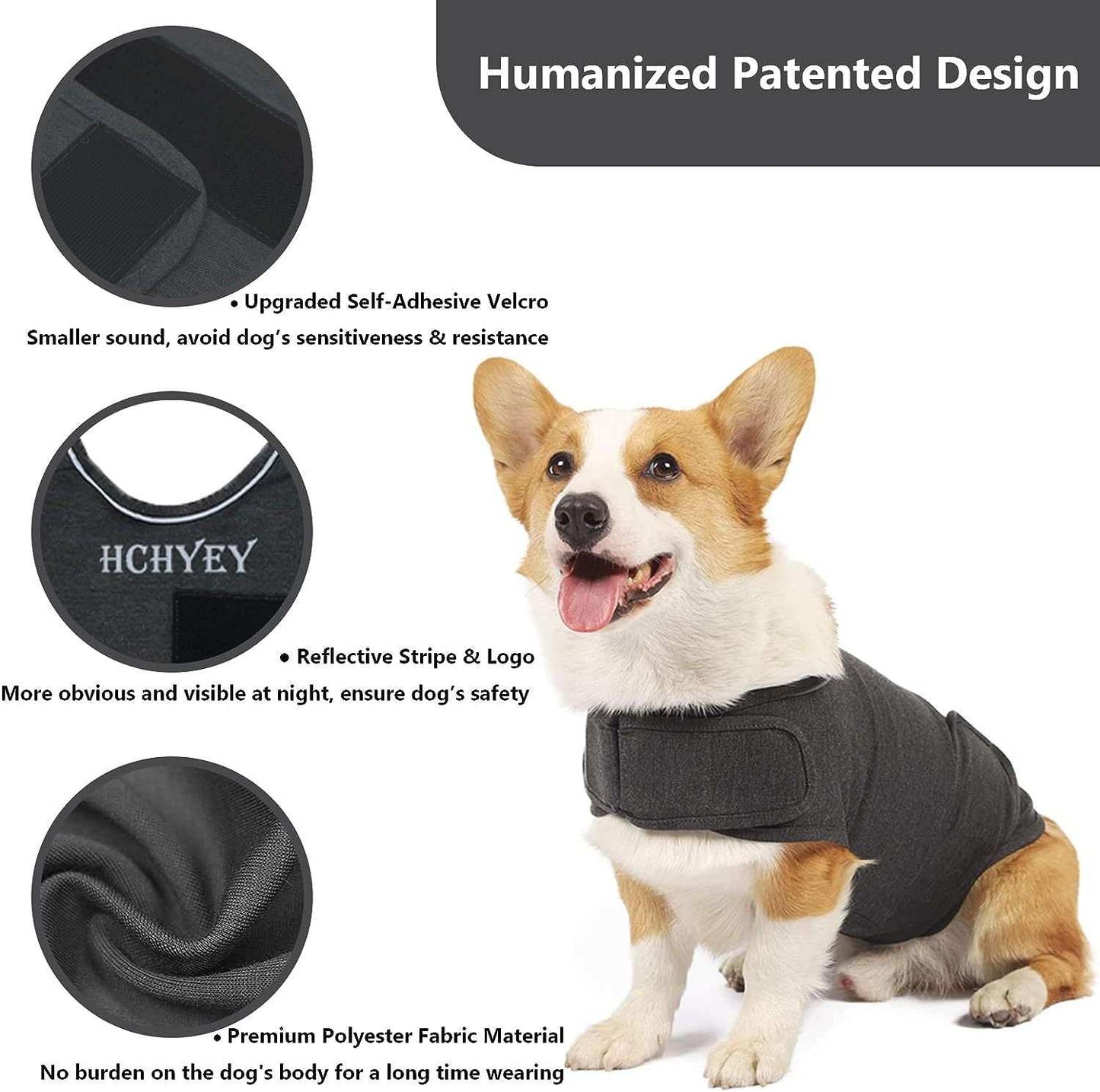 Dog Anxiety Jacket - Breathable Thunder Vest - Purrfect Pet Haven