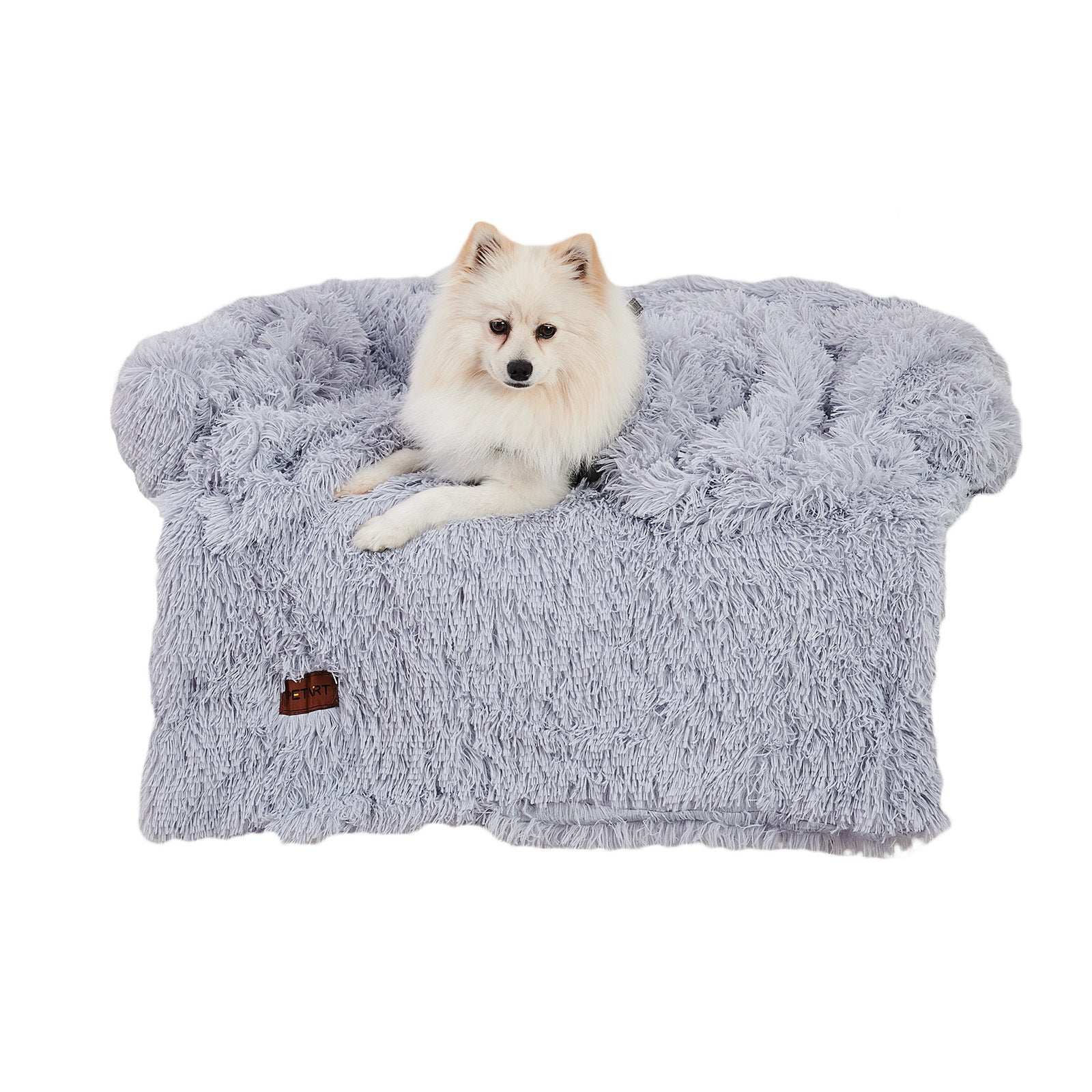 Dog Couch Bed Mat - Fluffy with Blanket - Purrfect Pet Haven
