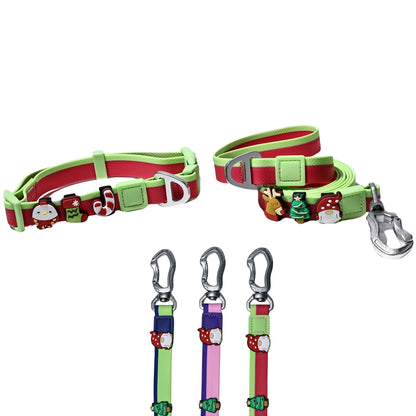 DIY Pet Leash Set - Dual-Color Embossed with 12 Accessories - Purrfect Pet Haven