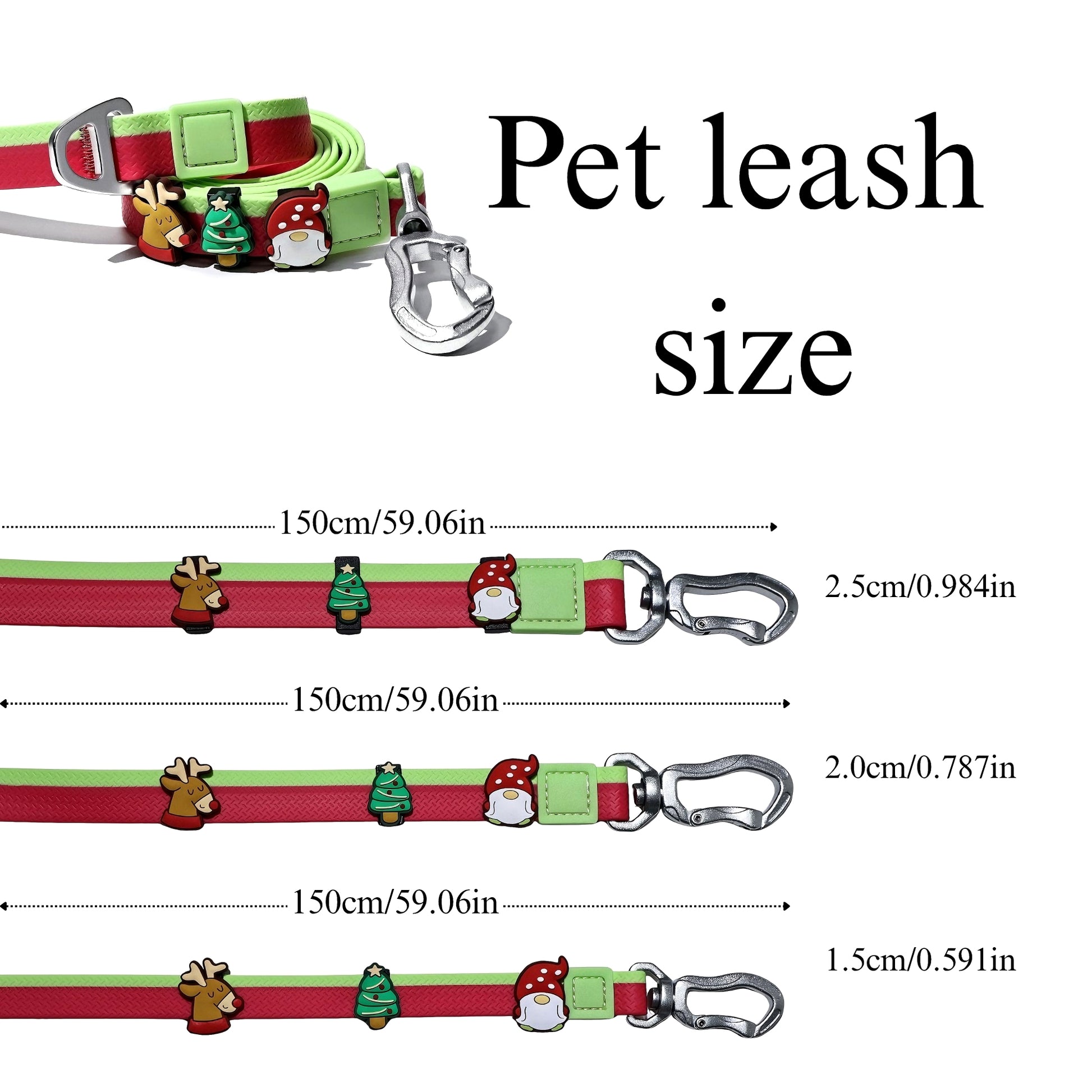 DIY Pet Leash Set - Dual-Color Embossed with 12 Accessories - Purrfect Pet Haven