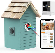 BirdNest AI House - Smart Camera 3MP 10K Species ID - Purrfect Pet Haven