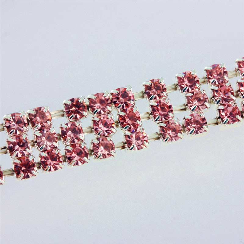 Pet Collar With Diamonds, Mixed-color Cat And Dog Supplies, Cat Claws, Elastic Cat And Dog Necklace Jewelry - Purrfect Pet Haven