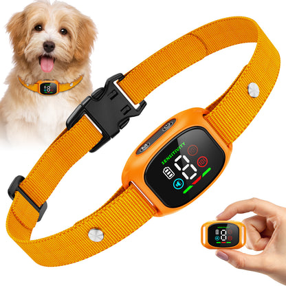 Dog Anti-Bark Collar - LED Display with 4 Modes