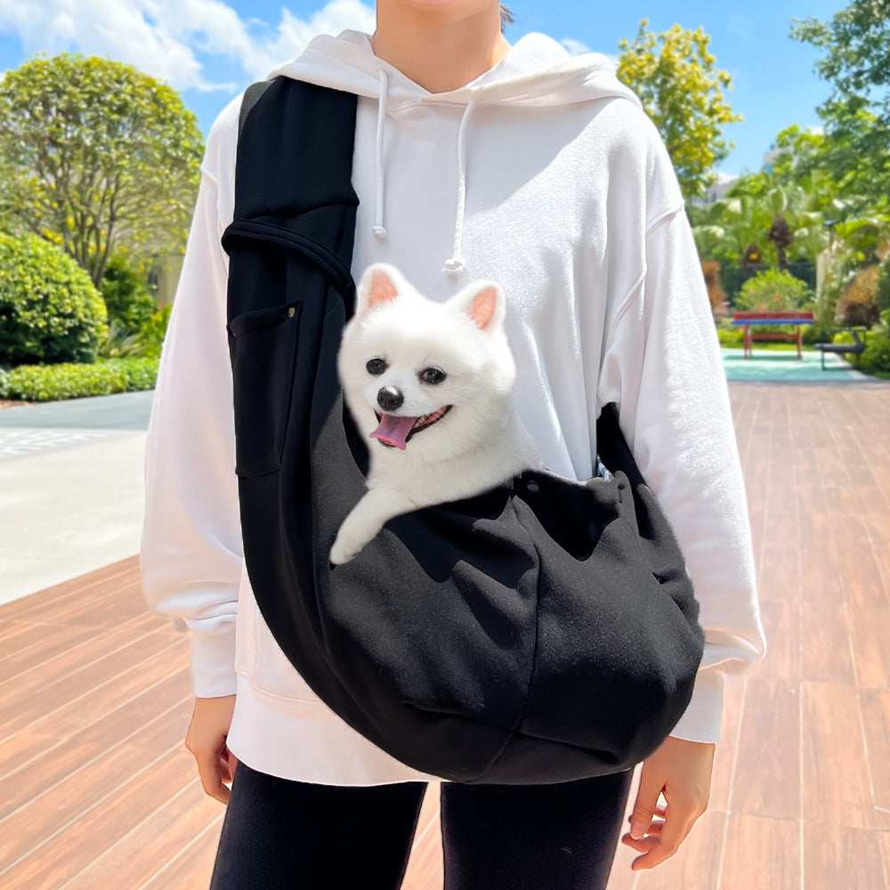 Pet Carrier Bag - Crossbody Shoulder Bag - Purrfect Pet Haven