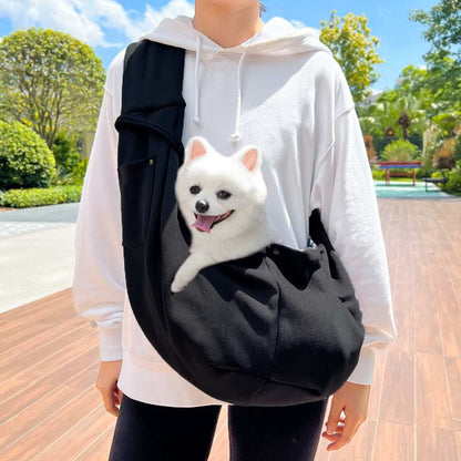 Pet Carrier Bag - Crossbody Shoulder Bag - Purrfect Pet Haven