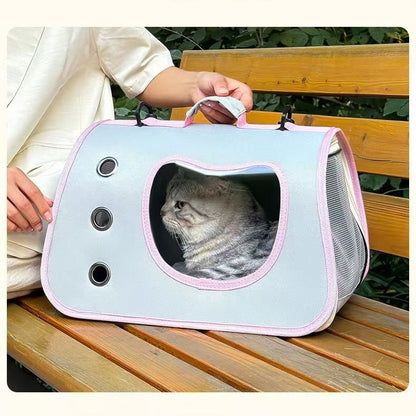 Portable Large-Capacity Breathable PET Travel Bag – Lightweight, Spacious, and Durable
