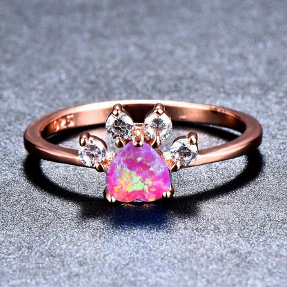 Cute Rhinestone Cat-claw Shaped Fashion Personality Ring  - Women's Jewelry - Purrfect Pet Haven