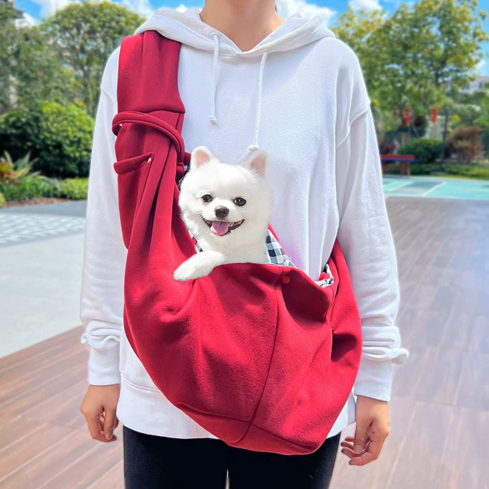 Pet Carrier Bag - Crossbody Shoulder Bag - Purrfect Pet Haven