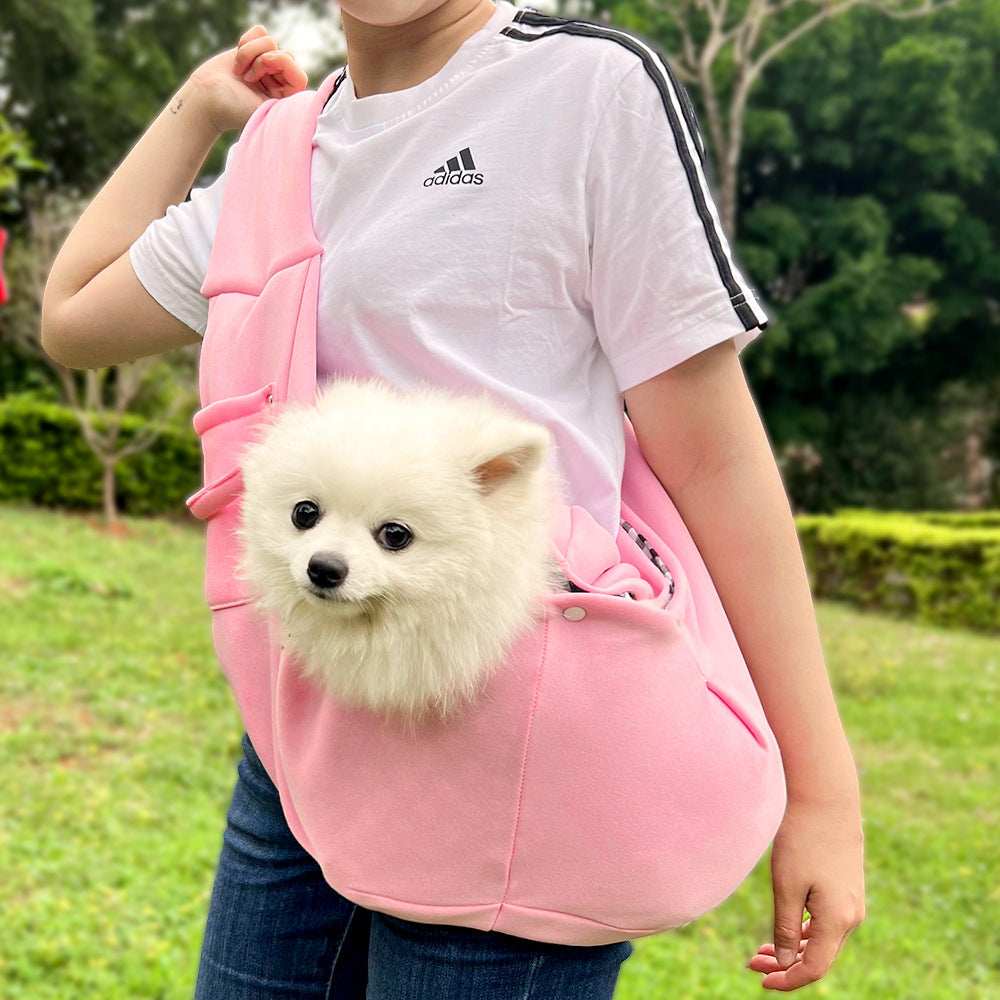 Pet Carrier Bag - Crossbody Shoulder Bag - Purrfect Pet Haven
