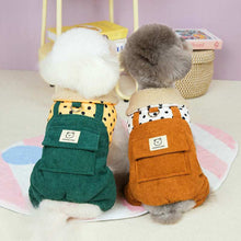Cotton-padded Dog Overalls Clothes - Small to X-Large - Purrfect Pet Haven