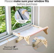 Cat Window Perch & Hammock - Adjustable 2-in-1 Sunbathing Seat For Indoor Cats - Purrfect Pet Haven