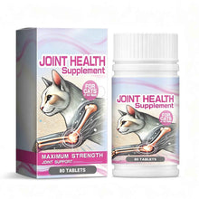Cat Joint Health Support Tablets, Glucosamine Joint Supplement For All Breeds & Sizes Cats, 80 Count Joint Care Chewable Tablets To Relieve Joint Discomfort