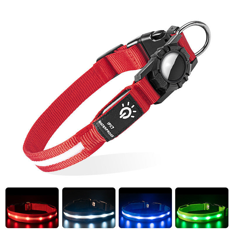 LED Waterproof Pet Collar - Safety Light Up Dog Collar - Purrfect Pet Haven