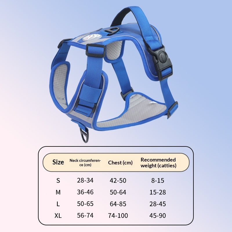 Dog Harness - Large Chest Style with Leash - Purrfect Pet Haven