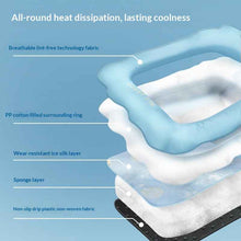 Summer Cooling Ice-silk Dog-shaped Cooling Mat For Sleeping