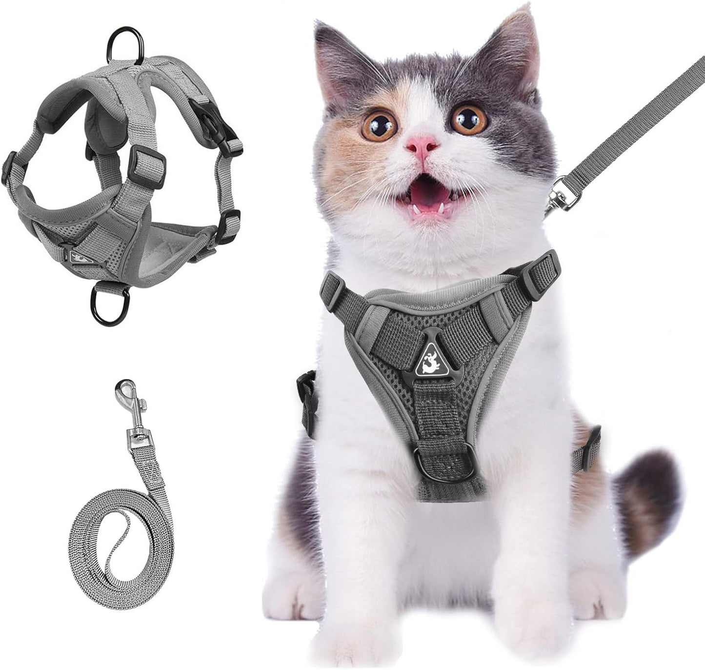 Anti-Escape Cat Harness - Breathable Mesh Leash Set - Purrfect Pet Haven